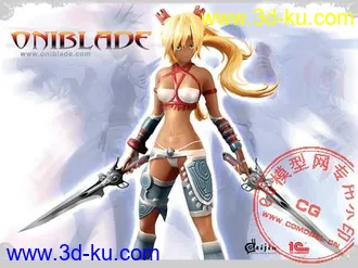 3D打印模型奥尼之刃（鬼刃）很少见的俄国游戏的图片