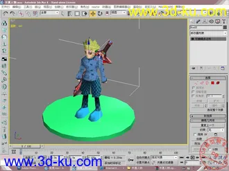3D打印模型卡通人物的图片