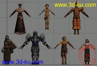 最终幻想Ⅹ主角模型的图片