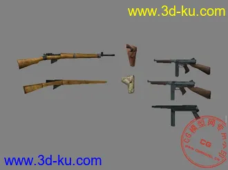 3D打印模型枪的图片