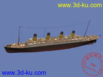 3D打印模型TITANIC号的图片