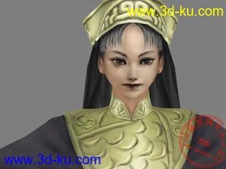 3D打印模型古代美女一个的图片