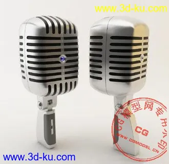 3D打印模型话筒~~麦克风~~的图片