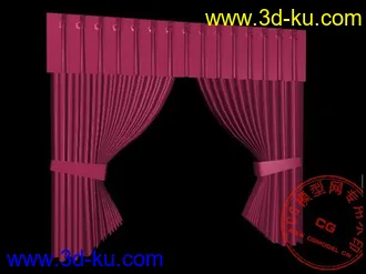 3D打印模型门帘~~窗帘~~幕布的图片