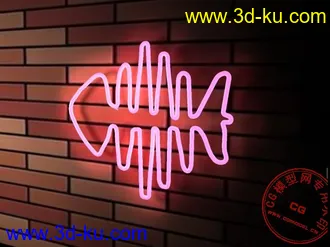 3D打印模型会发光的鱼的图片