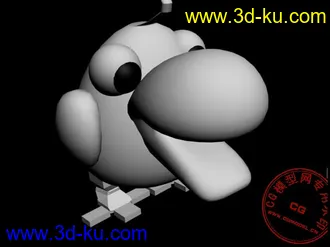 3D打印模型卡通鹦鹉的图片