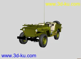 3D打印模型jeep有发过?  看看有没有想要得!!的图片