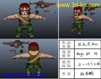 3D打印模型第一次脱离临摹的图片