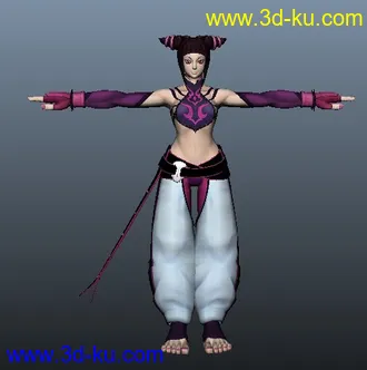 超级街霸4JURI模型分享！！！的图片