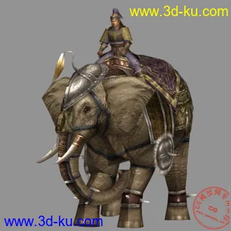 3D打印模型南蛮象的图片