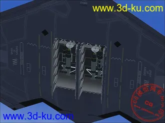 3D打印模型高精度B2轰炸机的图片