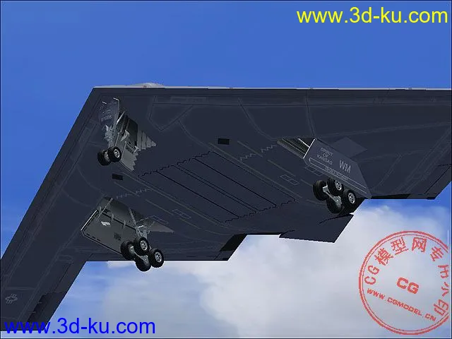 高精度B2轰炸机模型的图片2