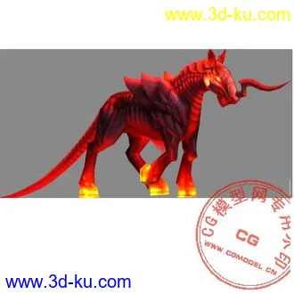 3D打印模型水，火麒麟的图片