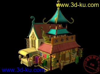 3D打印模型【个人作品】江南服饰的图片