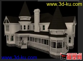 3D打印模型一栋别墅的图片