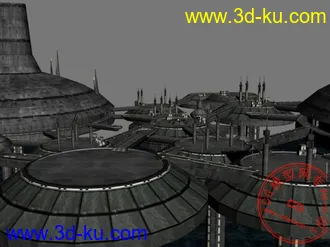 3D打印模型[首发] 星球大战-卡米诺行星-提波卡城的图片