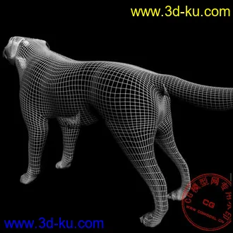 3D打印模型再发一只大黄狗的图片