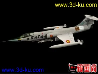 3D打印模型战斗机F104GS的图片