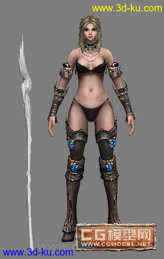 sun(奇迹世界)女法师的模型的图片