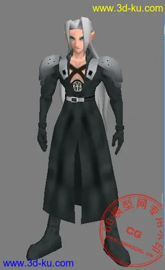 3D打印模型FF7 萨菲洛斯的图片