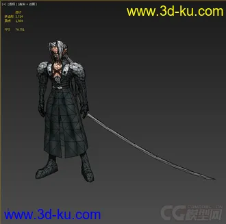 3D打印模型FF7 萨菲洛斯的图片
