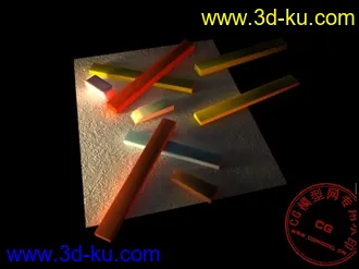 3D打印模型漂亮的木条的图片