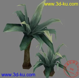 3D打印模型沼泽树一组的图片