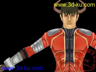3D打印模型男人的图片
