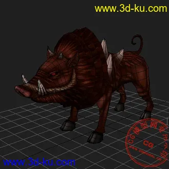 3D打印模型没事又做了个小动物！的图片