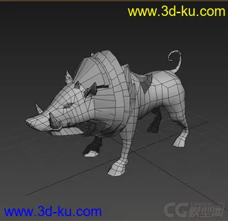 3D打印模型没事又做了个小动物！的图片