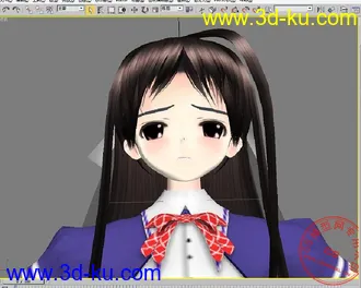 3DHgame工口医3D性感小MM模型!带DDS贴图!的图片