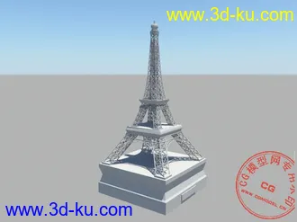 3D打印模型精细的effiel铁塔的图片