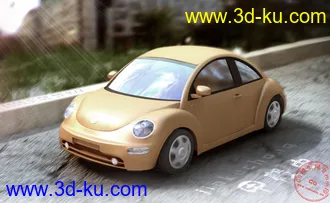 3D打印模型自己做的一个甲壳虫的图片