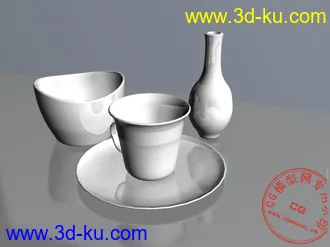 3D打印模型陶瓷静物的图片
