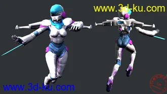 3D打印模型女刺客的图片
