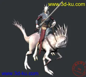 3D打印模型骑士的图片