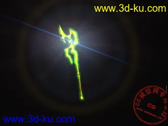 一些兵器的模型的图片
