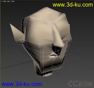 3D打印模型山怪头模的图片