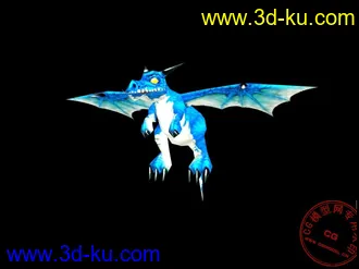 3D打印模型《魔兽世界》小龙（八套帖图）的图片