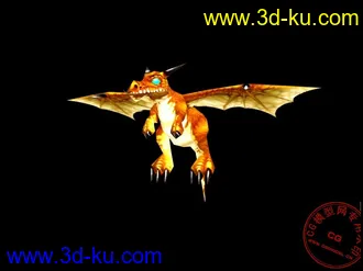 3D打印模型《魔兽世界》小龙（八套帖图）的图片