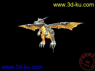 3D打印模型《魔兽世界》小龙（八套帖图）的图片