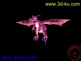 3D打印模型《魔兽世界》小龙（八套帖图）的图片