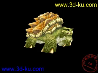 3D打印模型《魔兽世界》龟（五套贴图）的图片