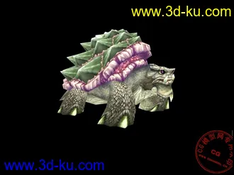 3D打印模型《魔兽世界》龟（五套贴图）的图片