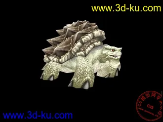 3D打印模型《魔兽世界》龟（五套贴图）的图片