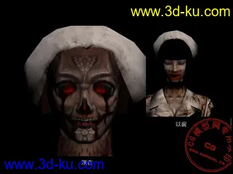 3D打印模型寂静岭3-恶魔护士(恶搞版）的图片