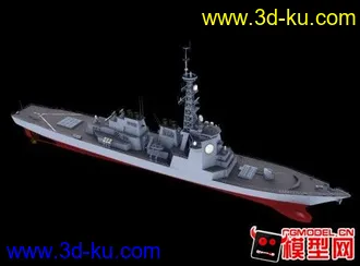 3D打印模型军舰 老金刚的图片