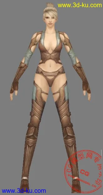 3D打印模型ZERA  无pose版~的图片