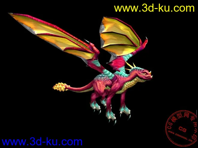 《魔兽世界》龙（七套贴图）模型的图片1