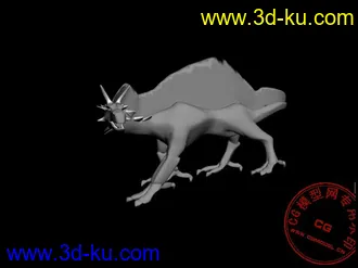 3D打印模型一个巨龙的头部的图片